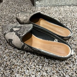 Target Snake Print Flats